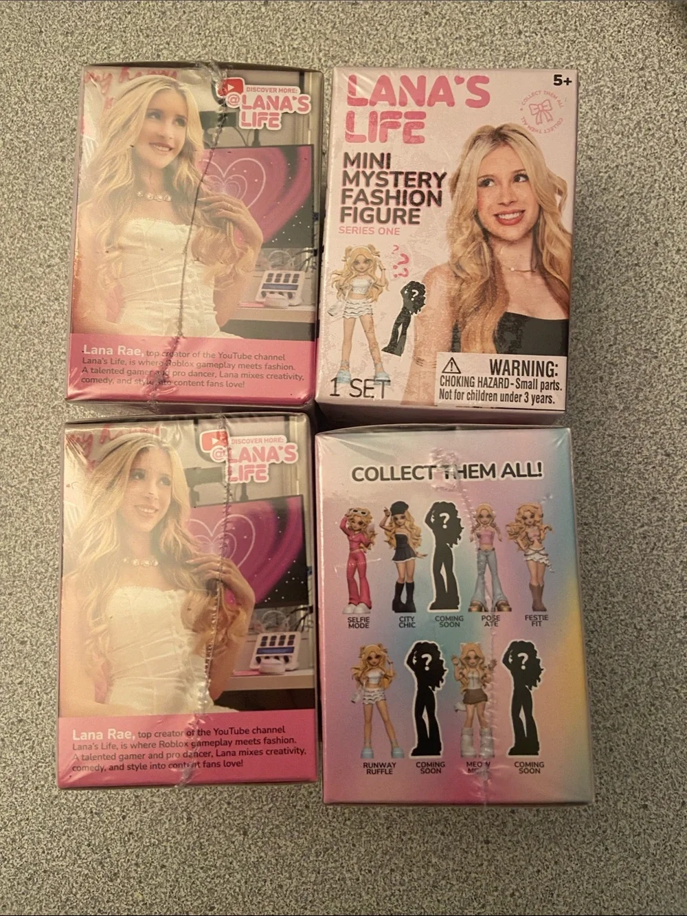 Lana's Life Mini Mystery Fashion Figure - Pink Packaging